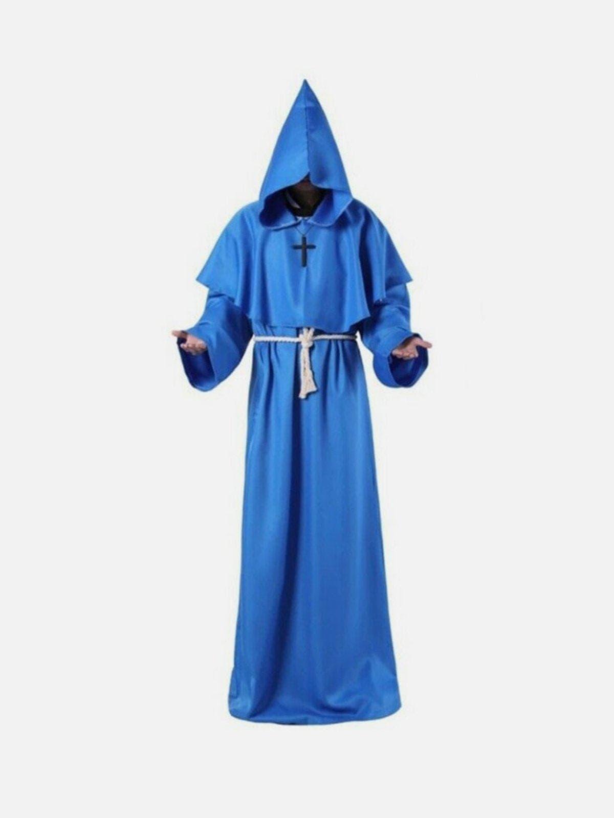 Solid Color Straps Cloak