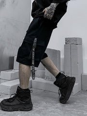 Big Pocket Buckle Cargo Shorts