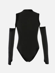 Tight High Neck Sexy Jumpsuit