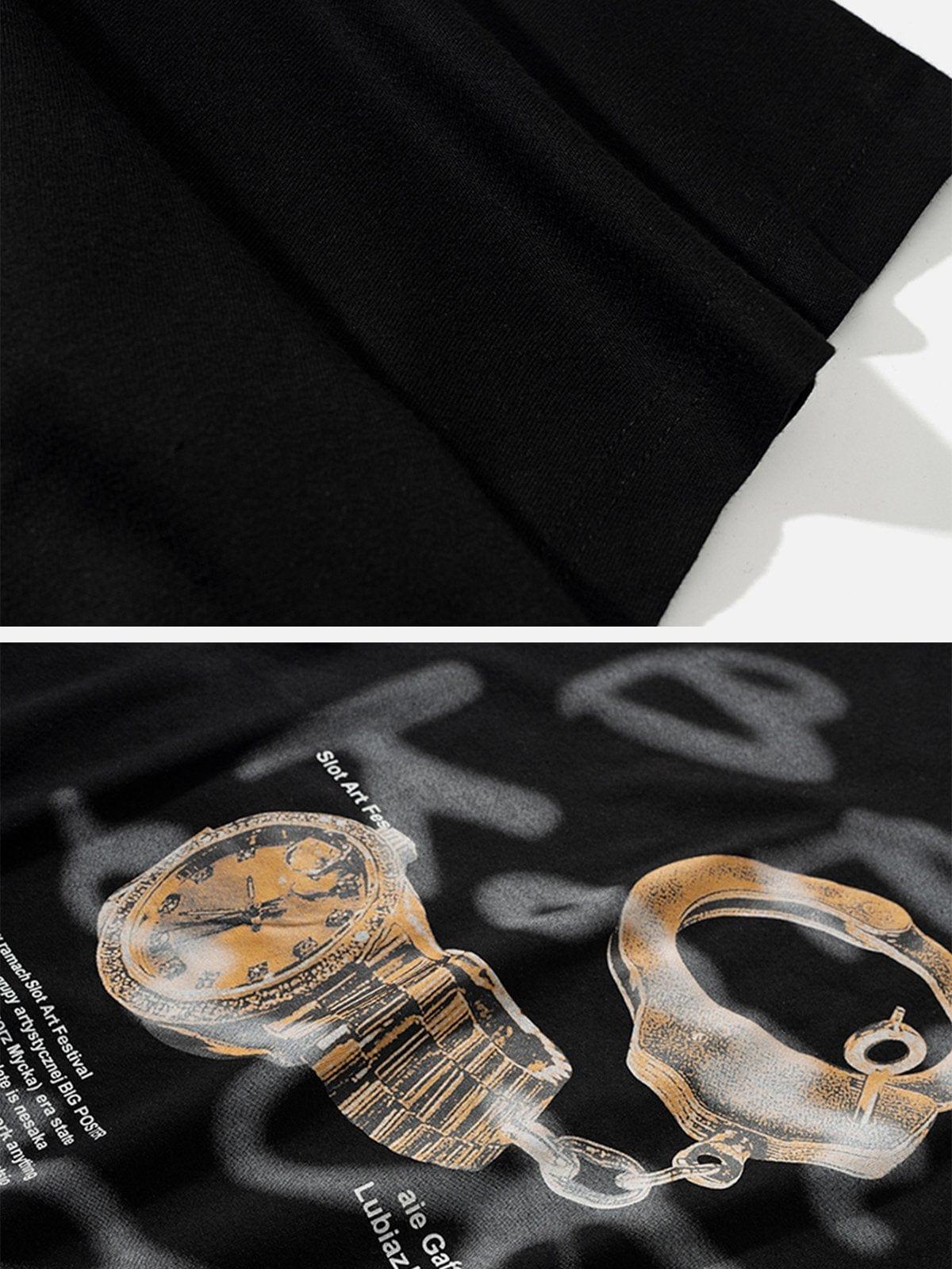 Watch Handcuffs Graphic Tee
