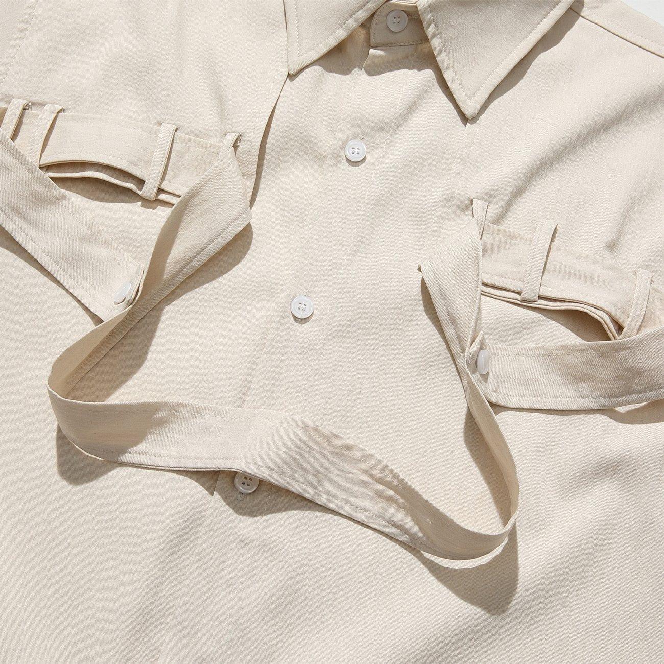 Ribbon Long Sleeve Shirt