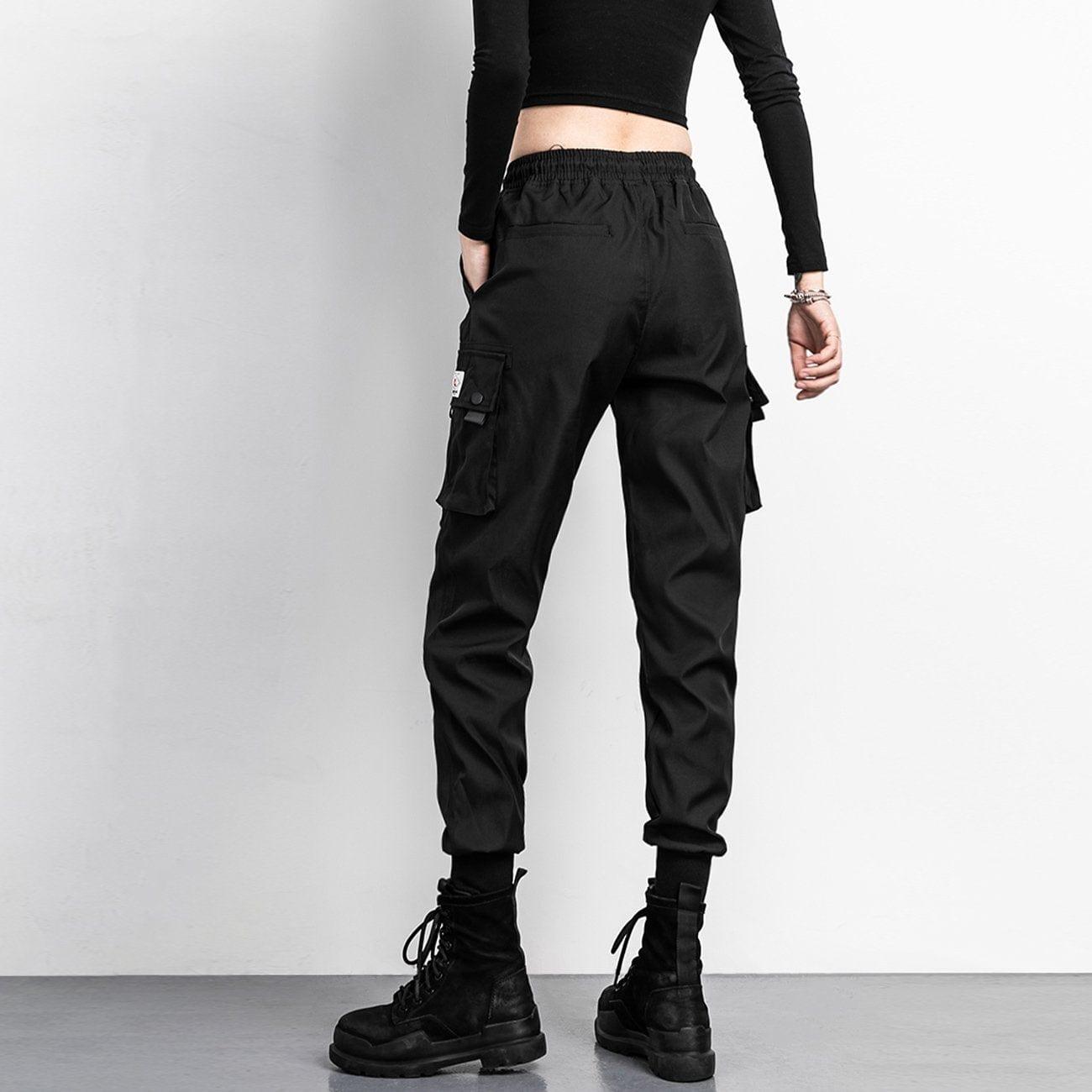 High Waist Cargo Pants