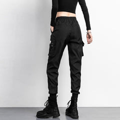High Waist Cargo Pants