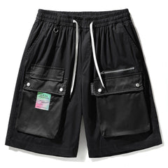 Color Label Big Pocket Cargo Shorts