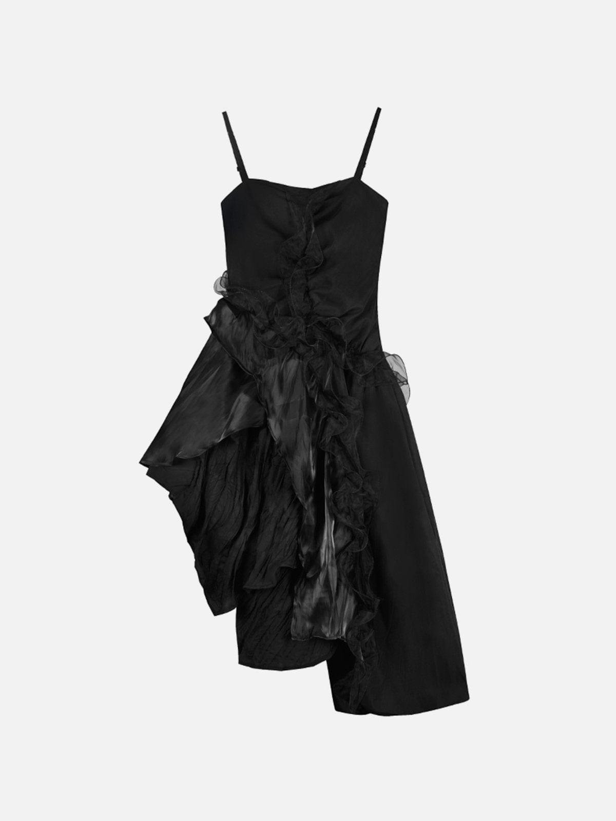 Irregular Lace Dress