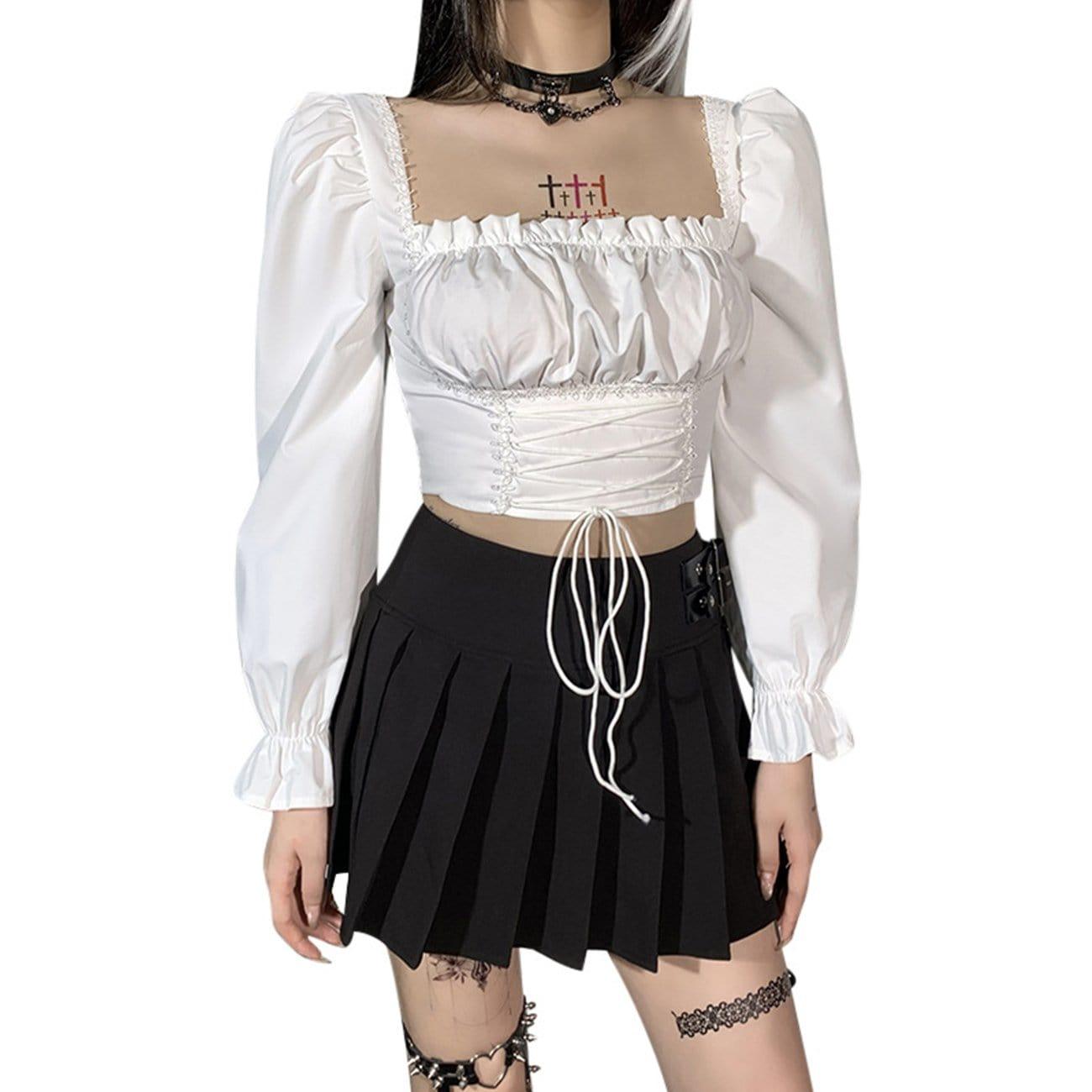 Tie Rope Trumpet Long Sleeve T Shirt