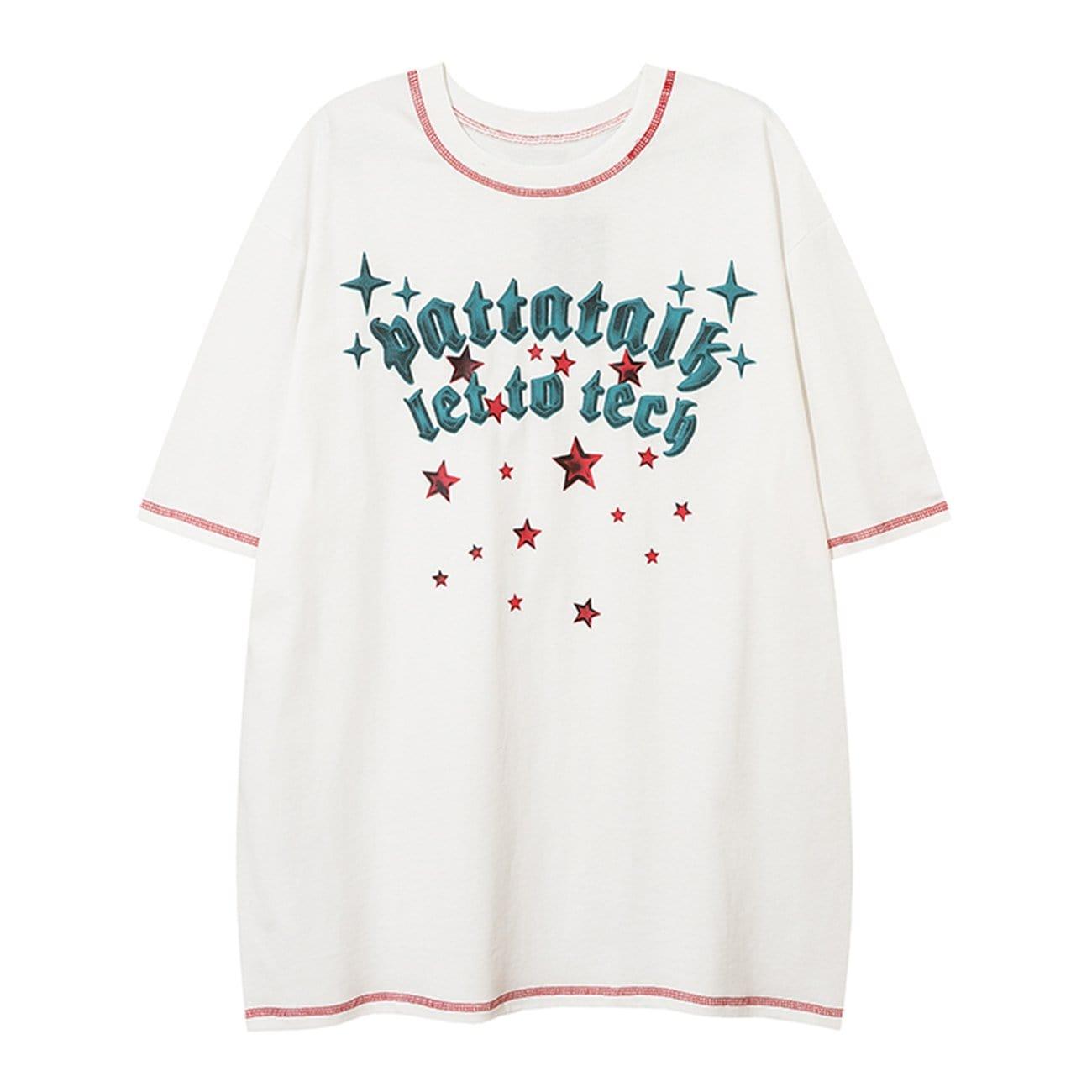 Letter Stars Graphic Tee