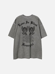 Washed Little Angel Graphic Tee