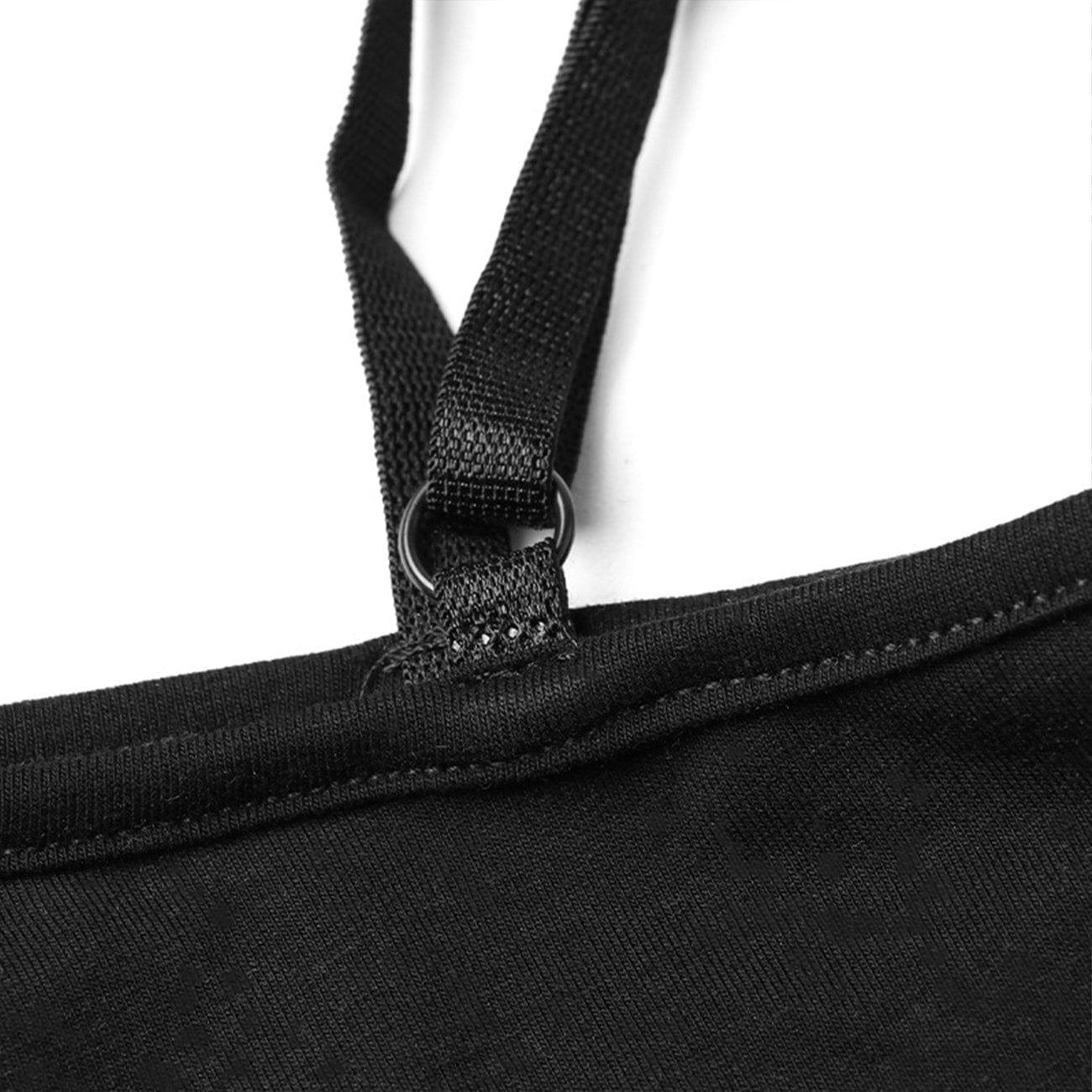Irregular Hollowout Vest