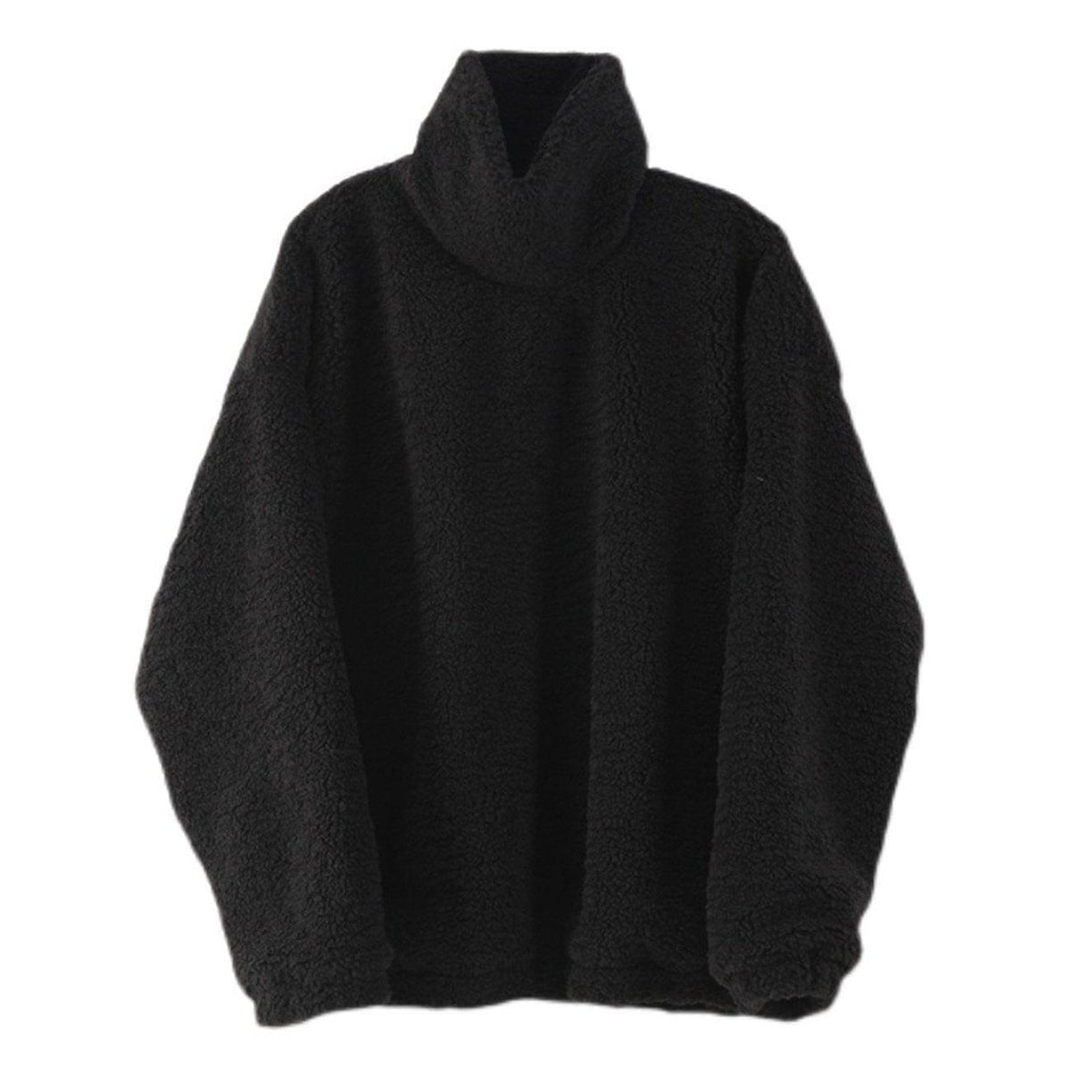 Turtleneck Sherpa Sweatshirt