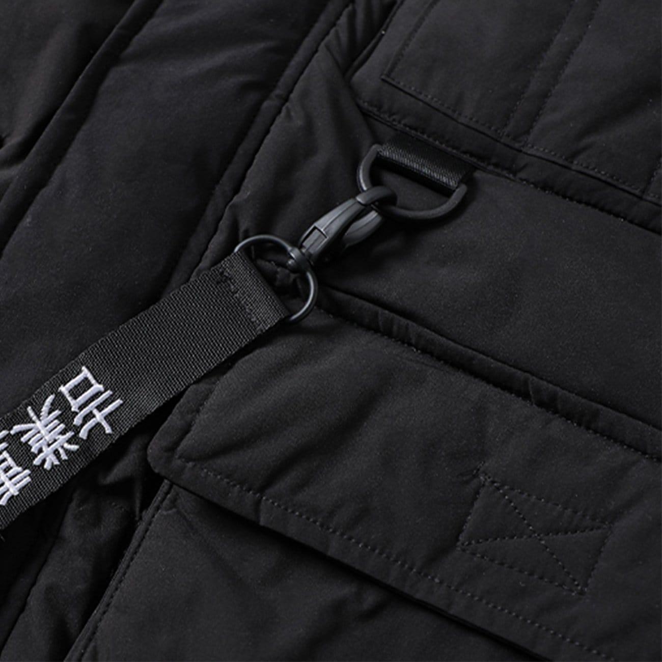 Combat Function Print Winter Coat