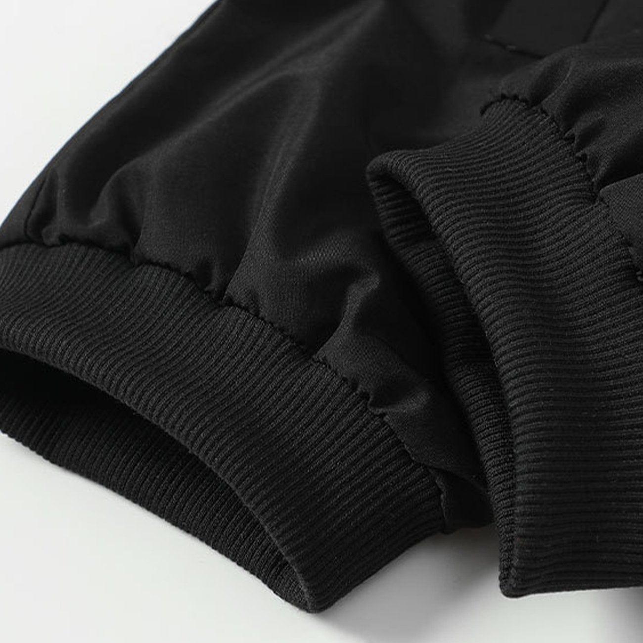 Multi Pockets Ribbons Cargo Pants