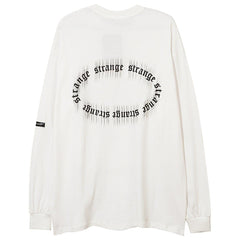 Phantom Alphabet Prisoner Print Sweatshirt