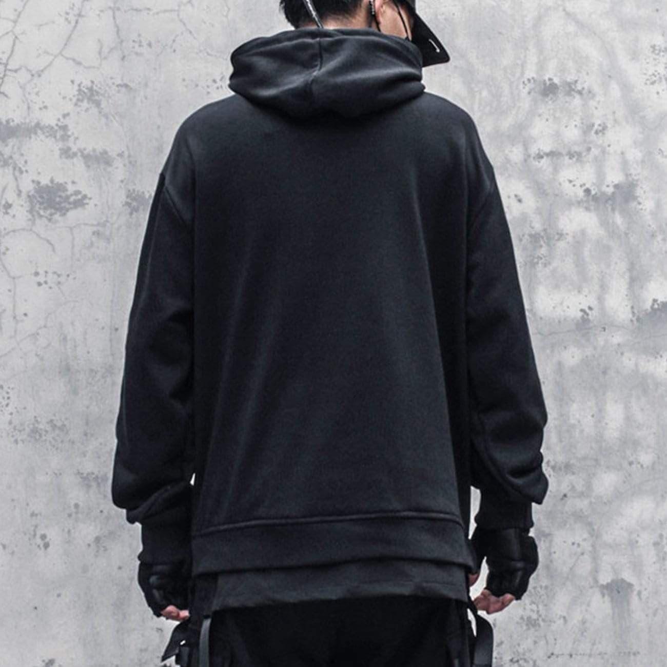 Dark Personalized Pockets Ribbons Hoodie