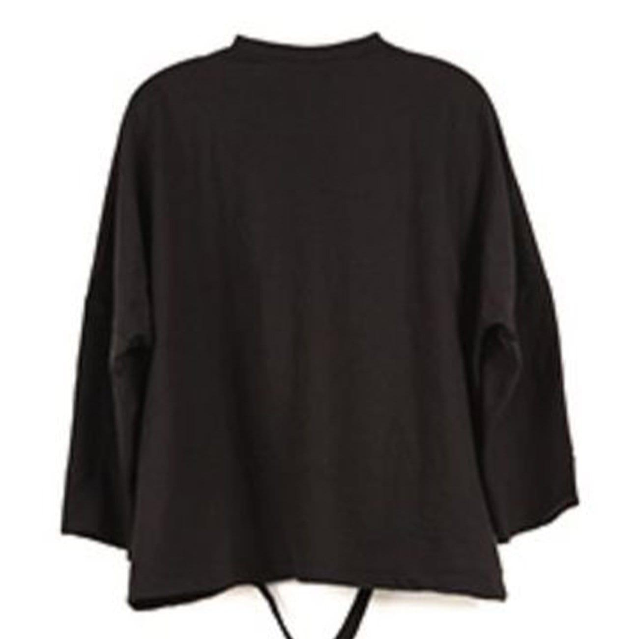 Dark Style Cut Sweatshirt