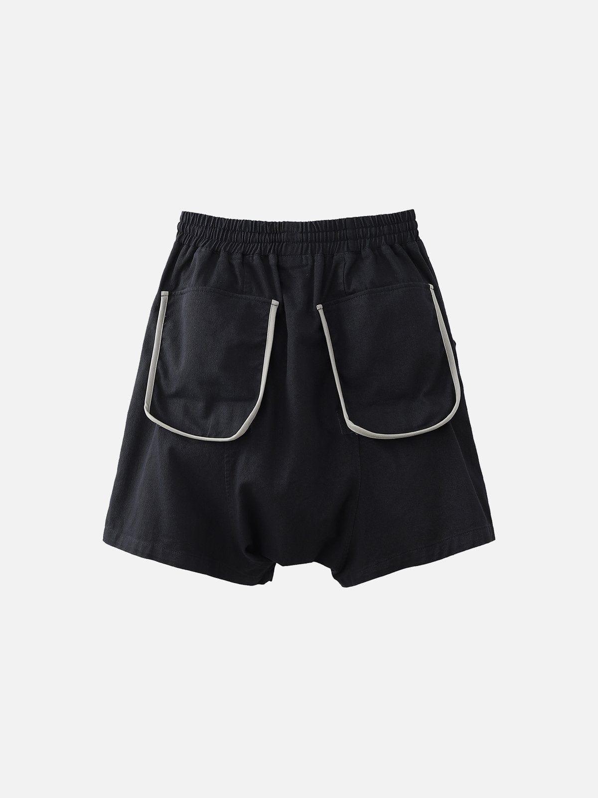 Removable Pockets Cargo Shorts