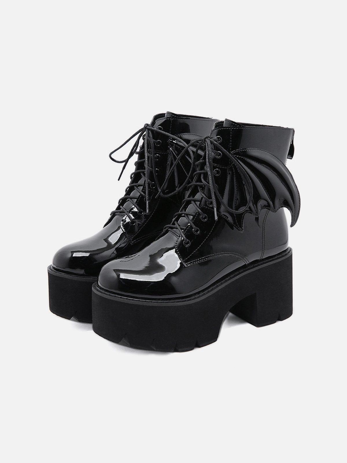 Bat Wings Platform Martin Boots