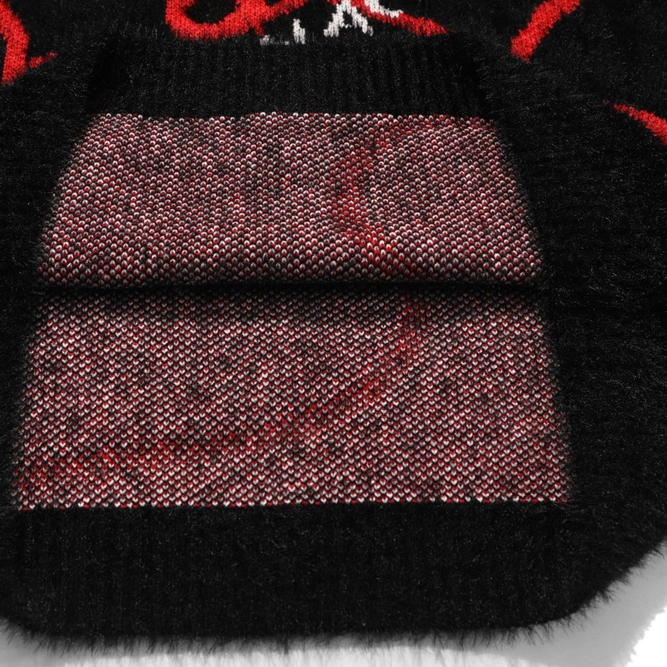 Love Pin Knitted Sweater