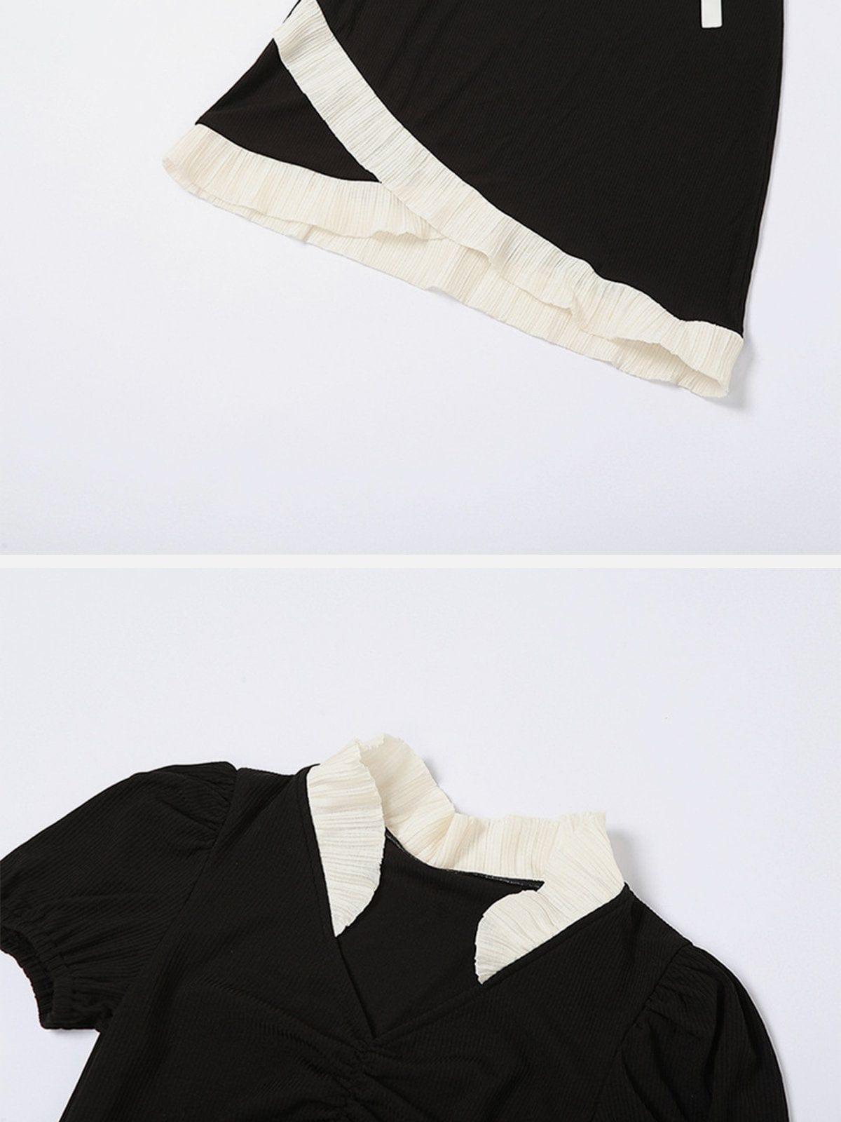 Bow Tie Ribbon Dress