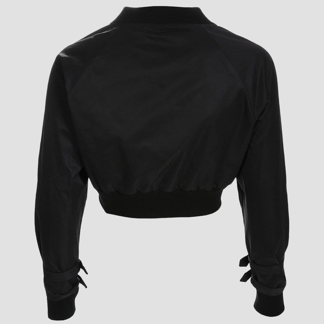 Function Fake Zipper Ribbon Jacket