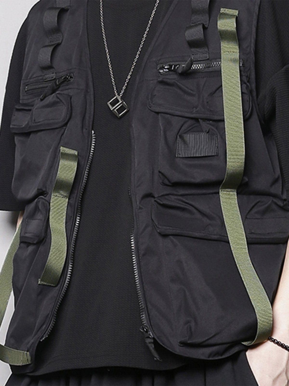 Multi Pockets Function Vest