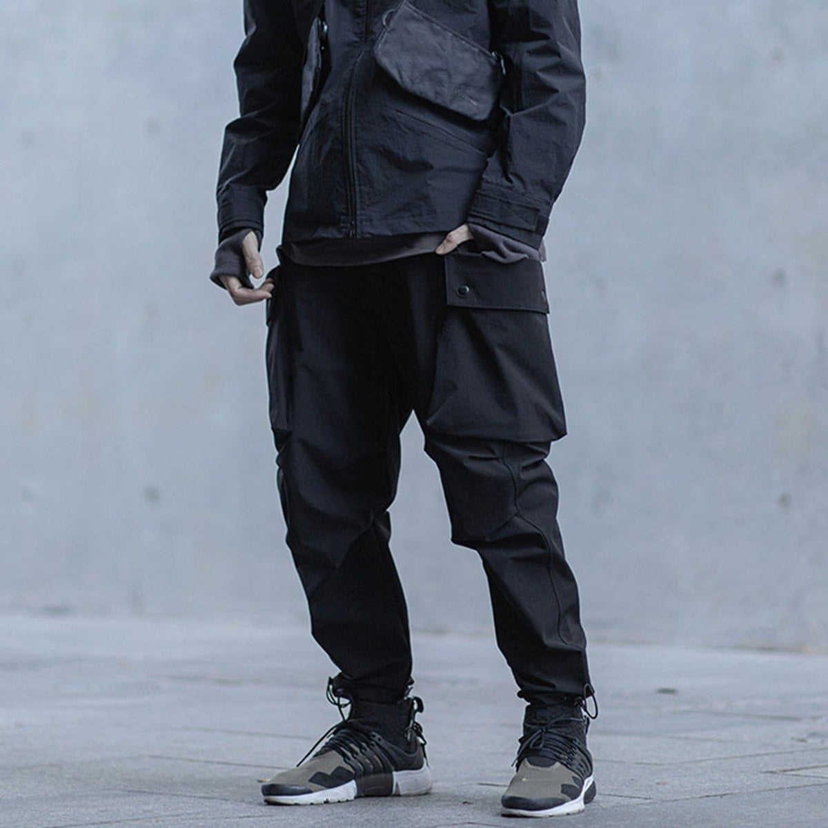 Functional Big Pocket Samurai Pants