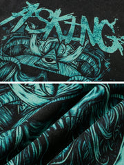 Asking Alexandria Skull Graphic Tee