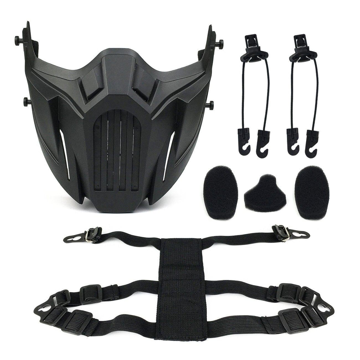 Punk Half Face Shield Mask