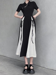 Traditional Oriental Style Ribbon Dress