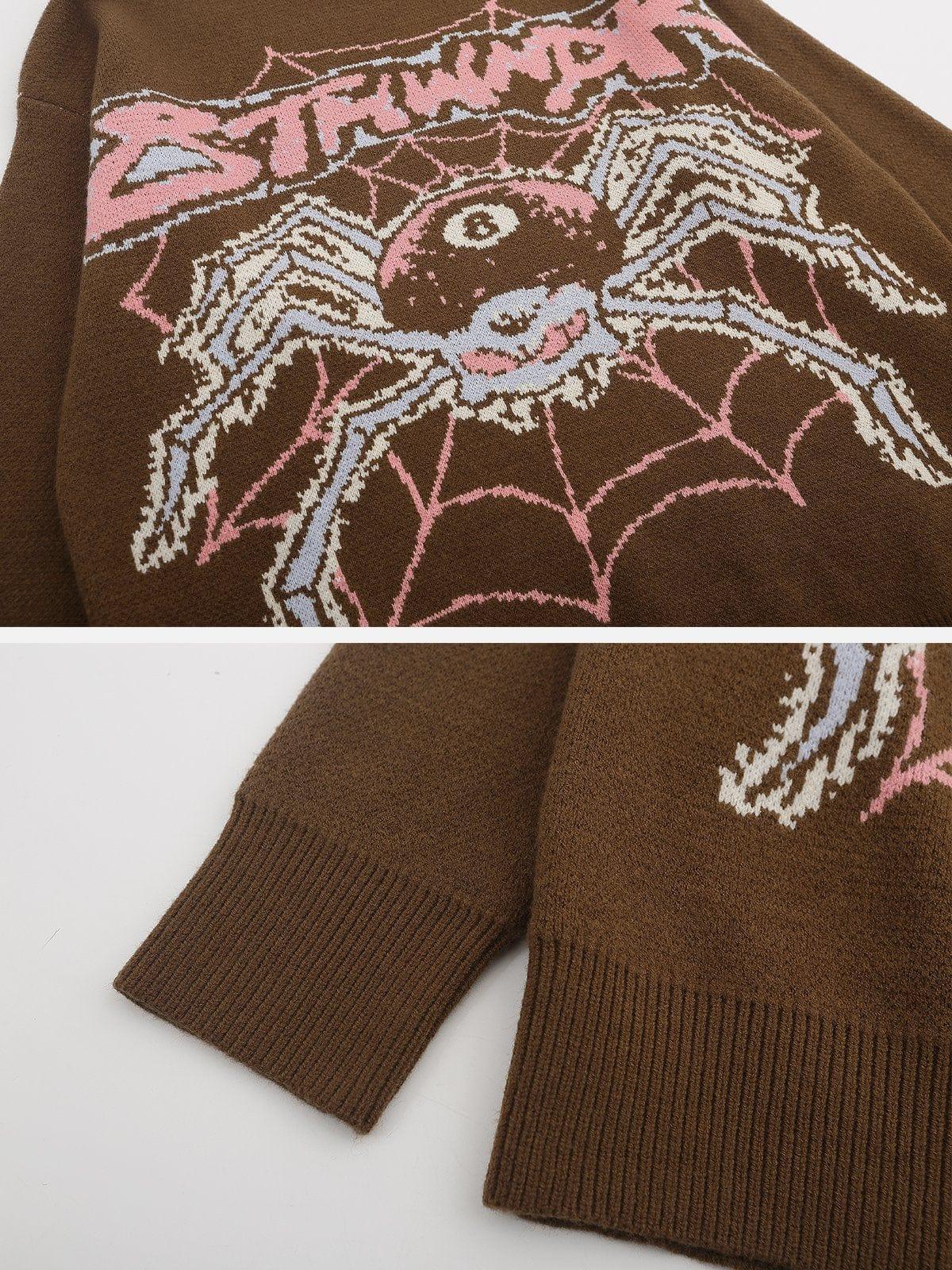Billiard Spider Knit Sweater