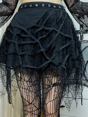 Lace Spider Web Skirt