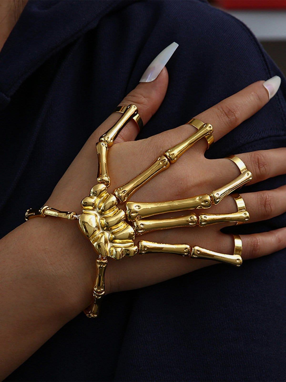 Skeleton Hand Bone Bracelet