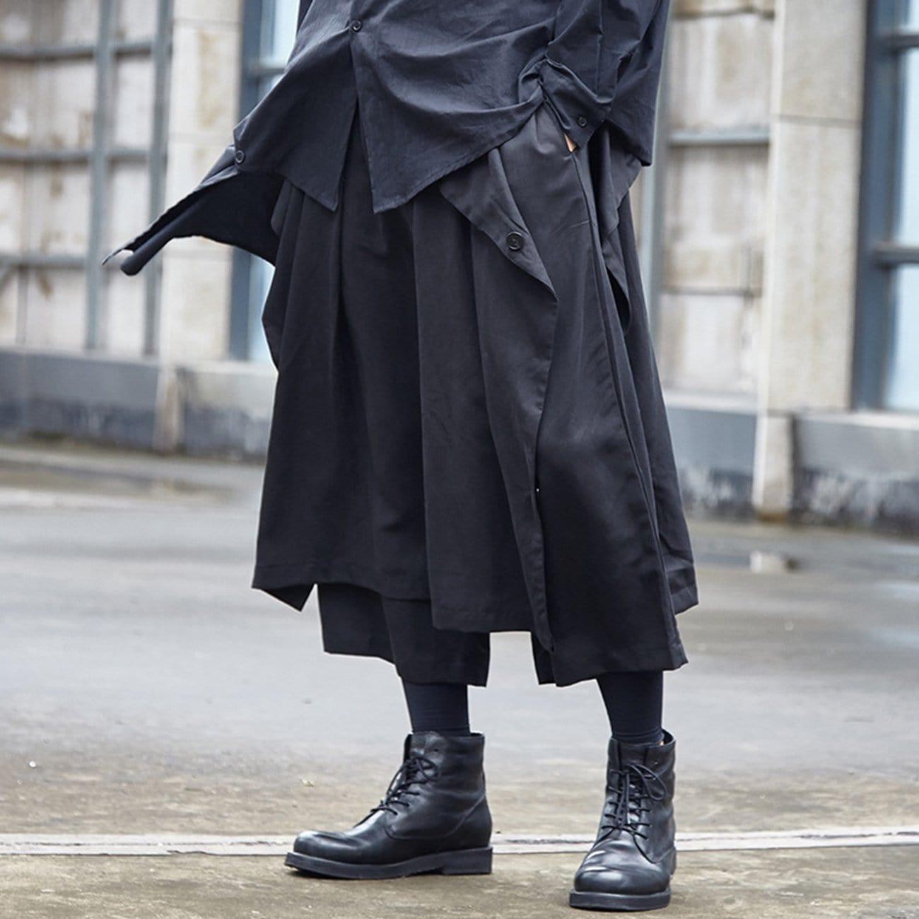 Dark Function Irregular Oversized Pants