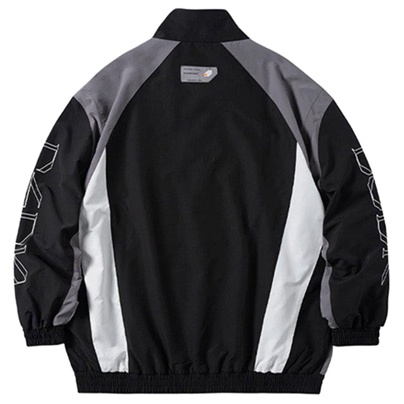 Stitching Color Jacket