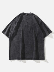 Bone Fingers Washed Graphic Tee