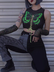 Butterfly Bandage Cropped Vest
