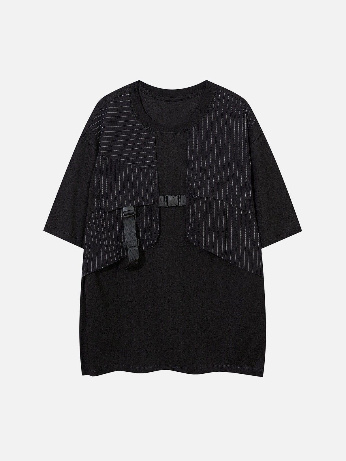 Patchwork Stripes Tee