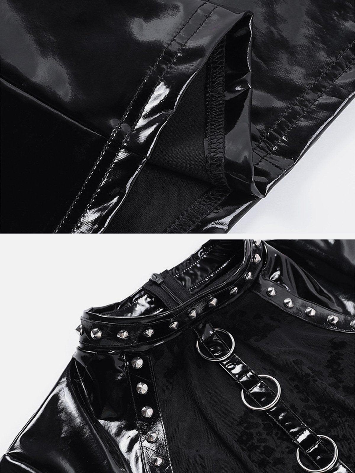 Rivet Patchwork Dress