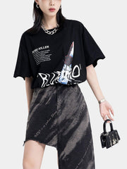 Rose Killer Graphic Tee