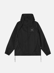 Hidden Pockets Zip Up Jacket