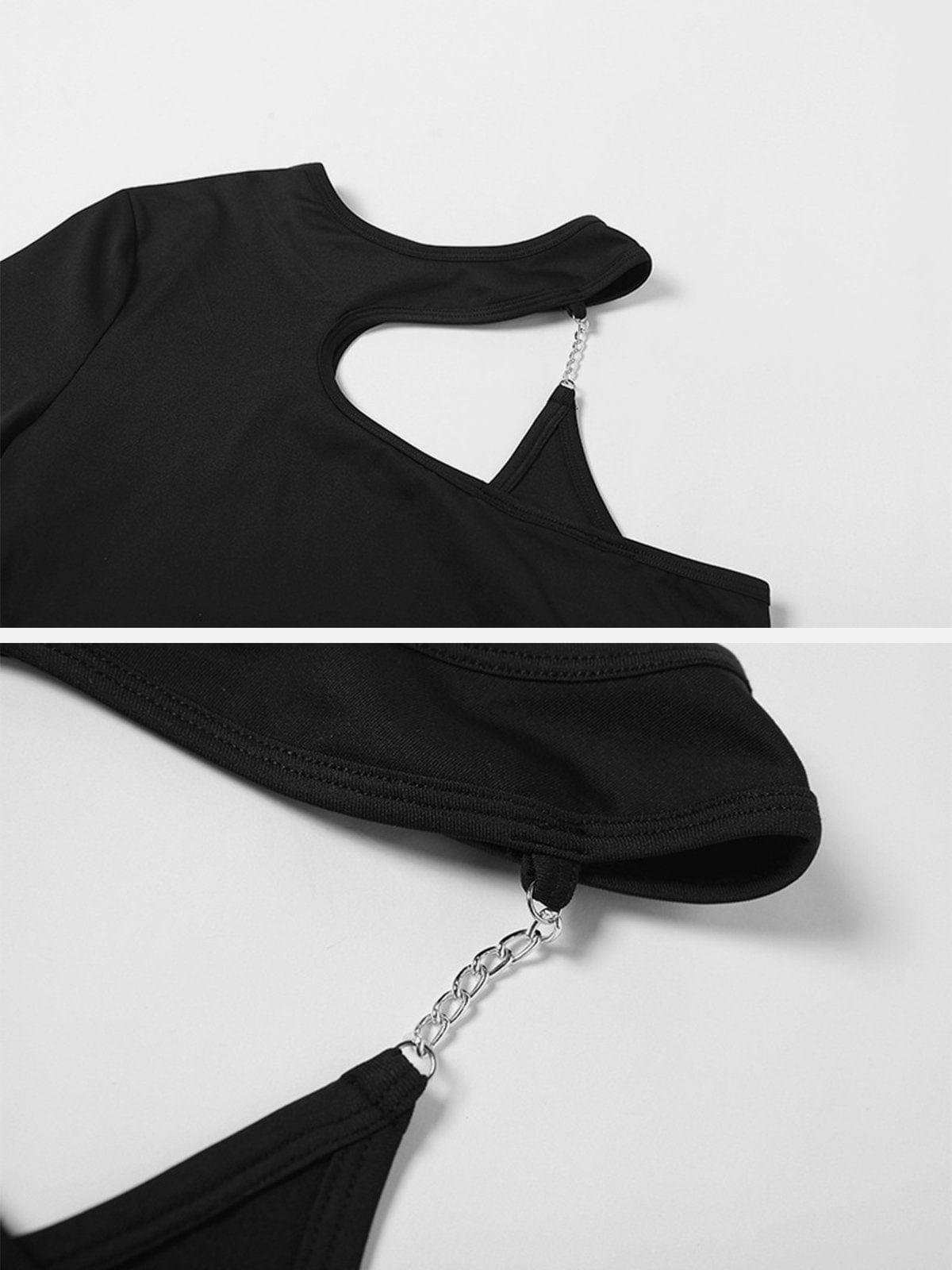 Hollow Short Sleeve Shirt