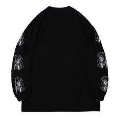 Devil Ghost Print Sweatshirt