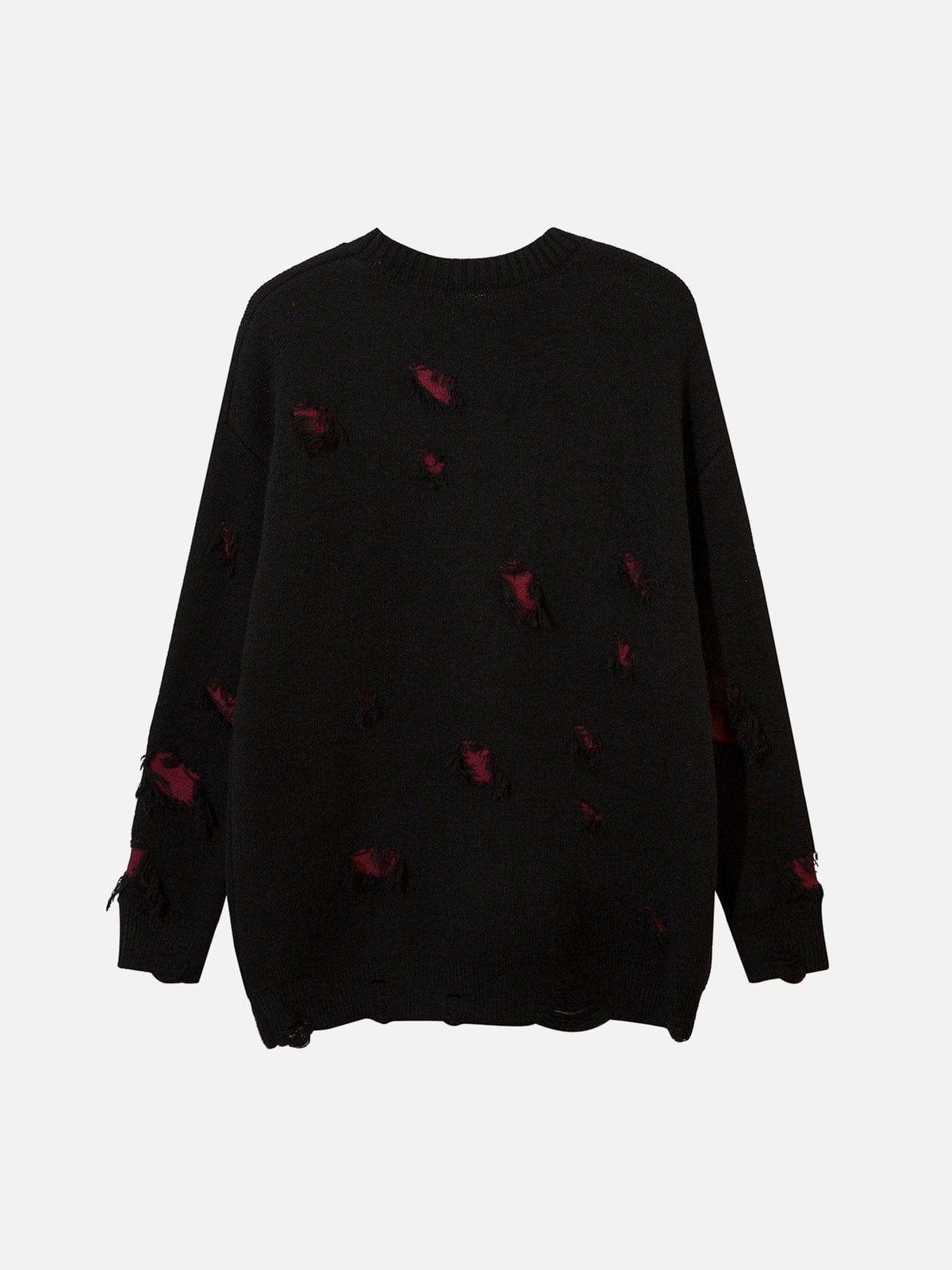 Cut Hollow Sweater