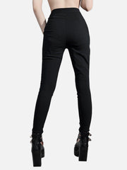 Hollow Out Cross Pants