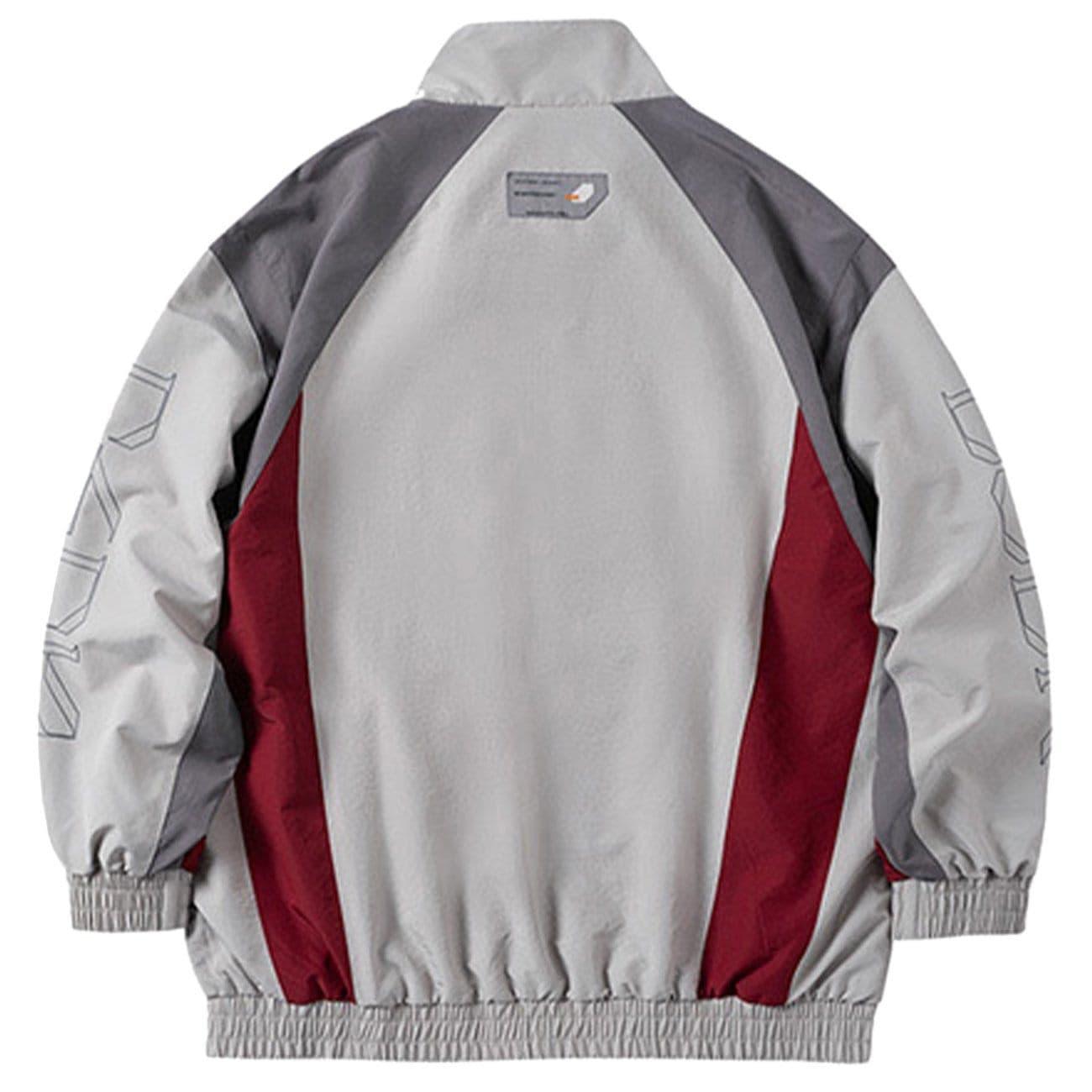 Stitching Color Jacket