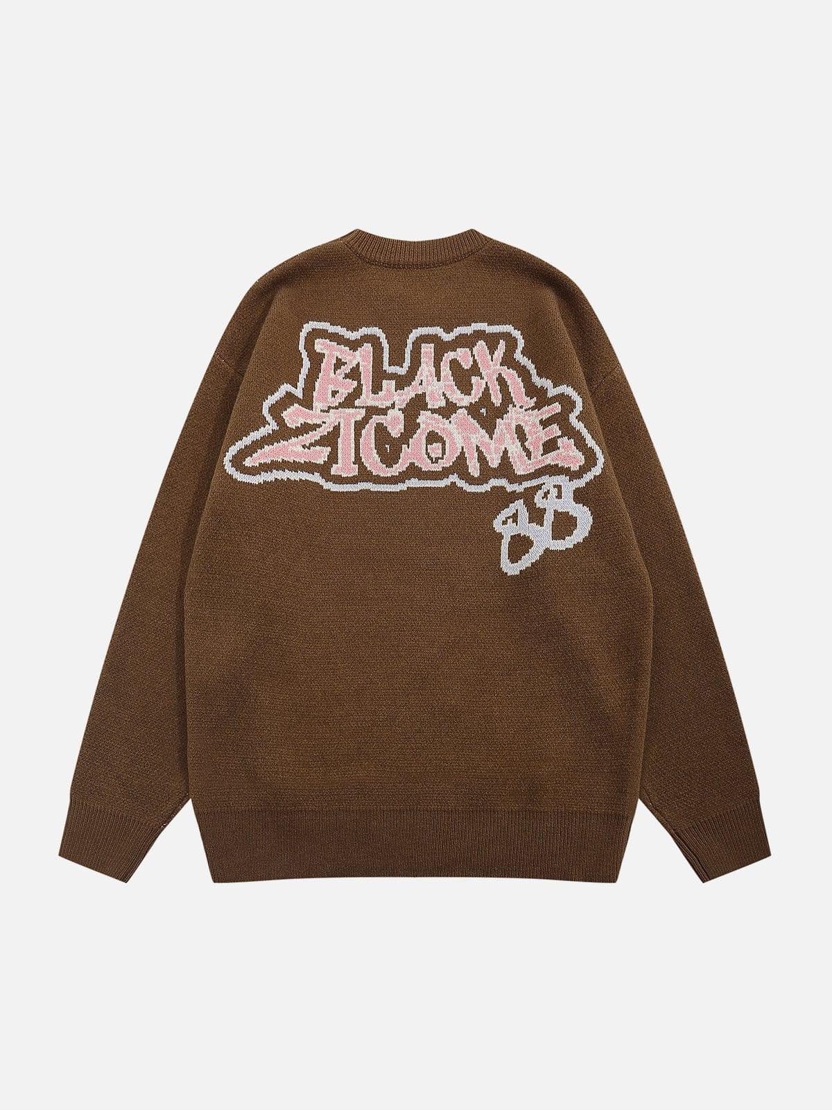 Billiard Spider Knit Sweater