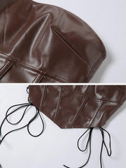 Sexy Slim Strap Bandeau Vest