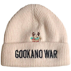 Cute Elk Embroidery Knit Cap