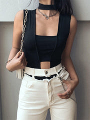 Chocker Hollow Jumpsuit