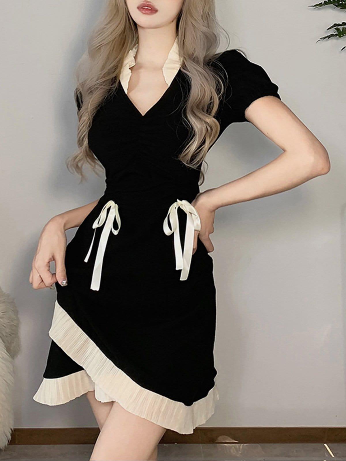 Bow Tie Ribbon Dress